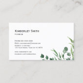 Carte de visite, Eucalytus Botaniques (Devant)