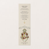 Carte De Visite Eucharistie des funérailles catholiques (Extérieur déplié)