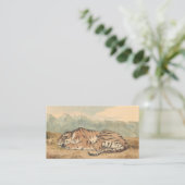 Carte De Visite Eugene Delacroix - Royal Tiger (Debout devant)