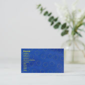 Carte de visite euro (Debout devant)