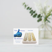 Carte de visite euro (Debout devant)