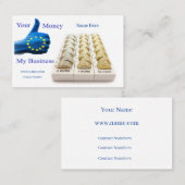 Carte de visite euro (Devant / Derrière)