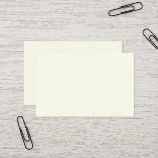 Carte de visite européen ivoirien (Devant/Arrière en situation)