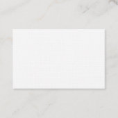 Carte de visite européen Premium Linen (Devant)