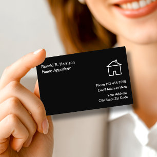 Carte De Visite Évaluateur de biens immobiliers résidentiels