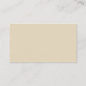 Carte De Visite Évaluateur de simples antiquités (Dos)