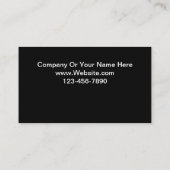 Carte De Visite Évaluateur immobilier (Dos)