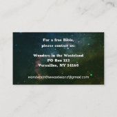 Carte De Visite Evangile chrétien ABC's Romans Road KJV Bible (Dos)