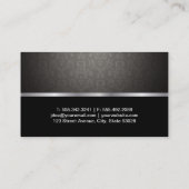 Carte De Visite Événements (Dos)