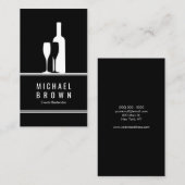 Carte De Visite Événements Bartender (Devant / Derrière)