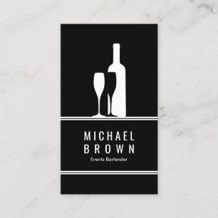 Carte De Visite Événements Bartender