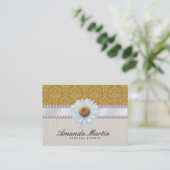 Carte De Visite Événements spéciaux | Jaune classique (Debout devant)