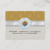 Carte De Visite Événements spéciaux | Jaune classique (Dos)