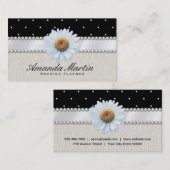 Carte De Visite Événements spéciaux | Pois classique (Devant / Derrière)