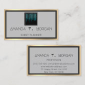 Carte De Visite Event Planner Dance Mariage Blogger Modern Drives (Devant / Derrière)