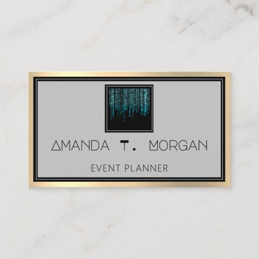 Carte De Visite Event Planner Dance Mariage Blogger Modern Drives (Devant)