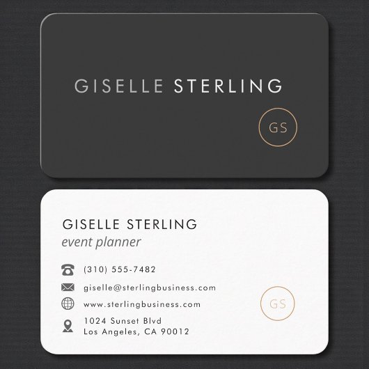 Carte De Visite Event Planner Professional