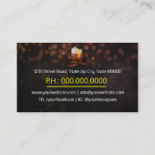 Carte De Visite Events Professional Barman (Dos)