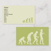 Carte De Visite Évolution - affaires (Devant / Derrière)