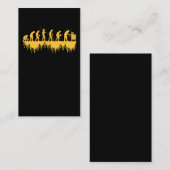 Carte De Visite Evolution de l'apiculture Miel amusant apiculteur (Devant / Derrière)