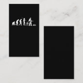 Carte De Visite Évolution des pompiers (Devant / Derrière)