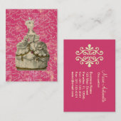 Carte de visite exagéré de ~ de robe de Marie (Devant / Derrière)
