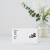 carte de visite excavacting (Debout devant)