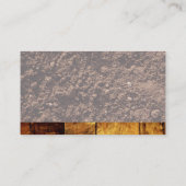 Carte De Visite Excavateur | Construction | Bois | Jetée (Dos)