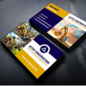 Carte De Visite Excavating, Forestry mulching, land clearing Busin