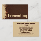 Carte De Visite Excavation (Devant / Derrière)
