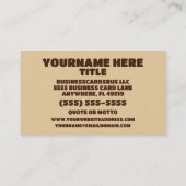 Carte De Visite Excavation (Dos)