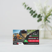 Carte De Visite excavation, Landcliering, Landscaping, constructio (Debout devant)