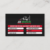 Carte De Visite excavation, Landcliering, Landscaping, constructio (Dos)