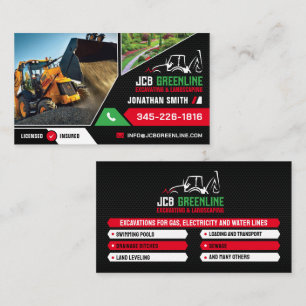 Carte De Visite excavation, Landcliering, Landscaping, constructio
