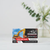 Carte De Visite excavation, Landcliering, Landscaping, constructio (Debout devant)