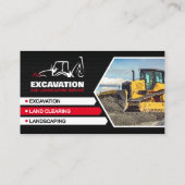 Carte De Visite excavation, Landcliering, Landscaping, constructio (Dos)