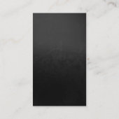 Carte De Visite Exclusif Gris Gris Blanc Unique Moderne (Dos)