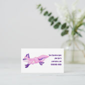 Carte De Visite Exécuter (Debout devant)