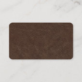 Carte De Visite Exécutif Brown et Tan (Dos)