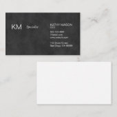 Carte De Visite exécutif | Consultant (Devant / Derrière)