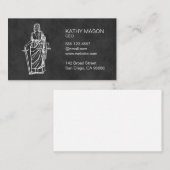 Carte De Visite exécutif | Consultant | Droit des avocats (Devant / Derrière)