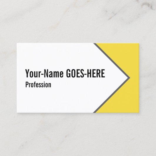 Carte de visite exécutif élégant et moderne (Devant)