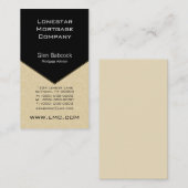 Carte de visite Executive Edge, Champagne (Devant / Derrière)