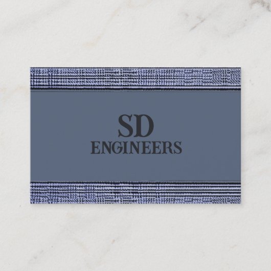 Carte de visite Executive Stried Blue II (Devant)