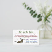 Carte De Visite Exemple d'hélicoptère militaire Chinook (Debout devant)