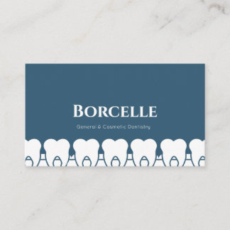Carte De Visite Exercice clinique professionnel en dentisterie