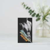 Carte De Visite Exercice de gymnase de gymnastique (Debout devant)