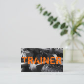 Carte De Visite Exercice de gymnase de gymnastique (Debout devant)