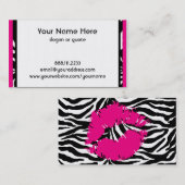 Carte De Visite eXotic (Devant / Derrière)