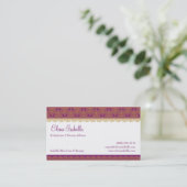 Carte de visite exotique, élégant, royal (Debout devant)